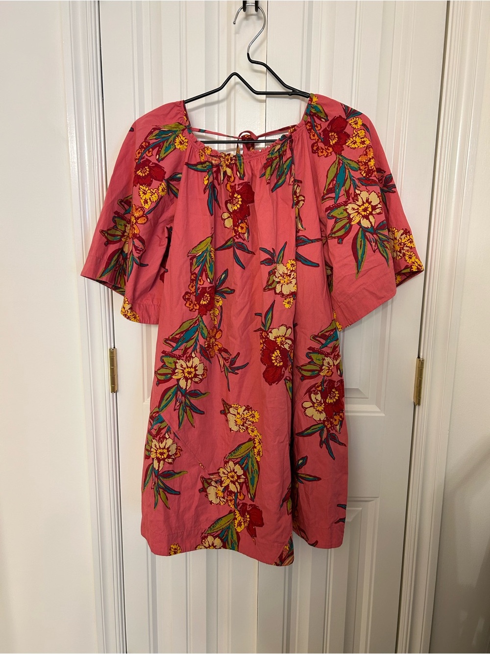 Free People Jodie Floral-Print Tunic Dress Size S